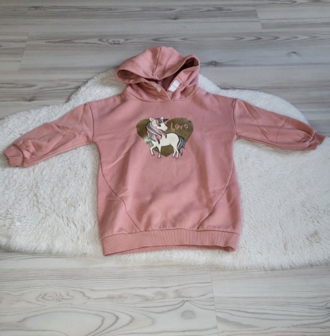 Robe pull rose licorne - C&A